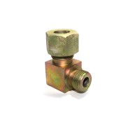 MS Male Stud Elbow Couplin Parallel Hydraulic Connector Single Ferrul Type Fittings. 90* Bend